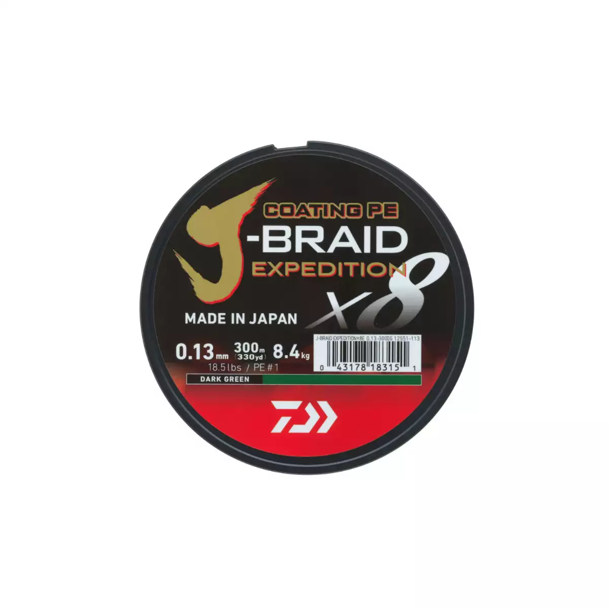 DAIWA J-Braid Expedition X8  300m